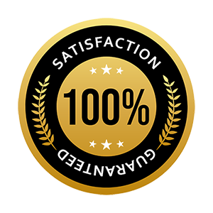 100% Satisfaction Guarantee badge