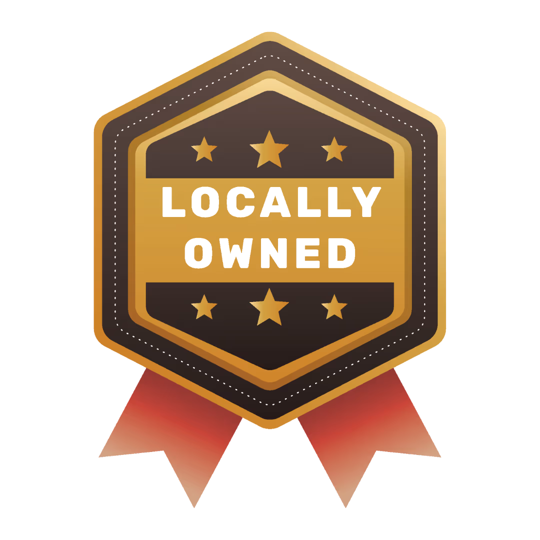 Locally Owned and Operated badge