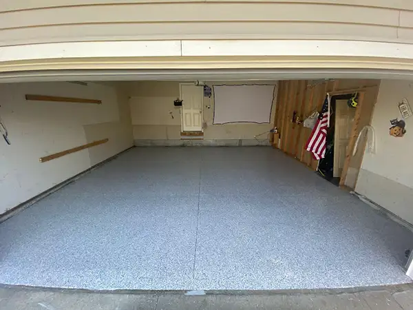 Garage floor coating completed project — Panther Coatings Charlotte