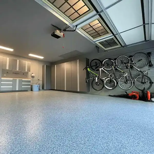 Polyurea garage floor coating by Panther Coatings — Charlotte, NC