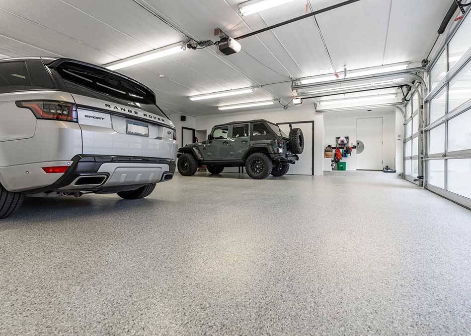 Garage floor polyurea concrete coating charlotte north carolina