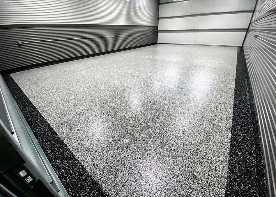 Garage floor polyurea concrete coating charlotte north carolina