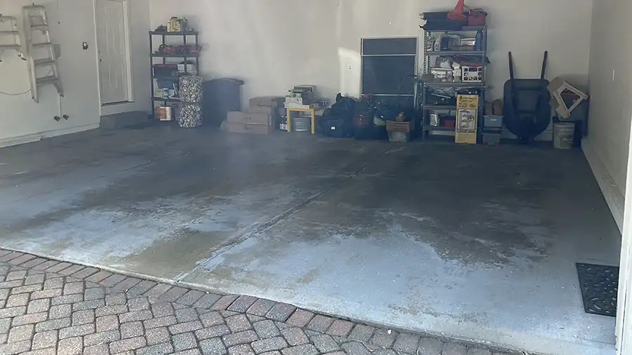 ugly garage floor